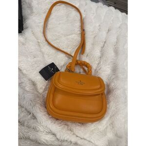 Kate Spade Puffy Mini Top HandleCrossbody Orange